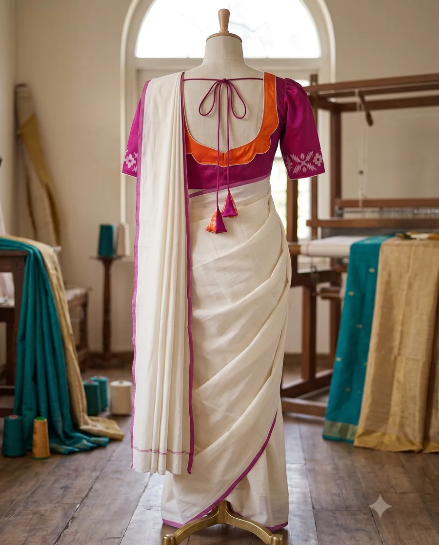 Jamun Saptami — Sleeve detail