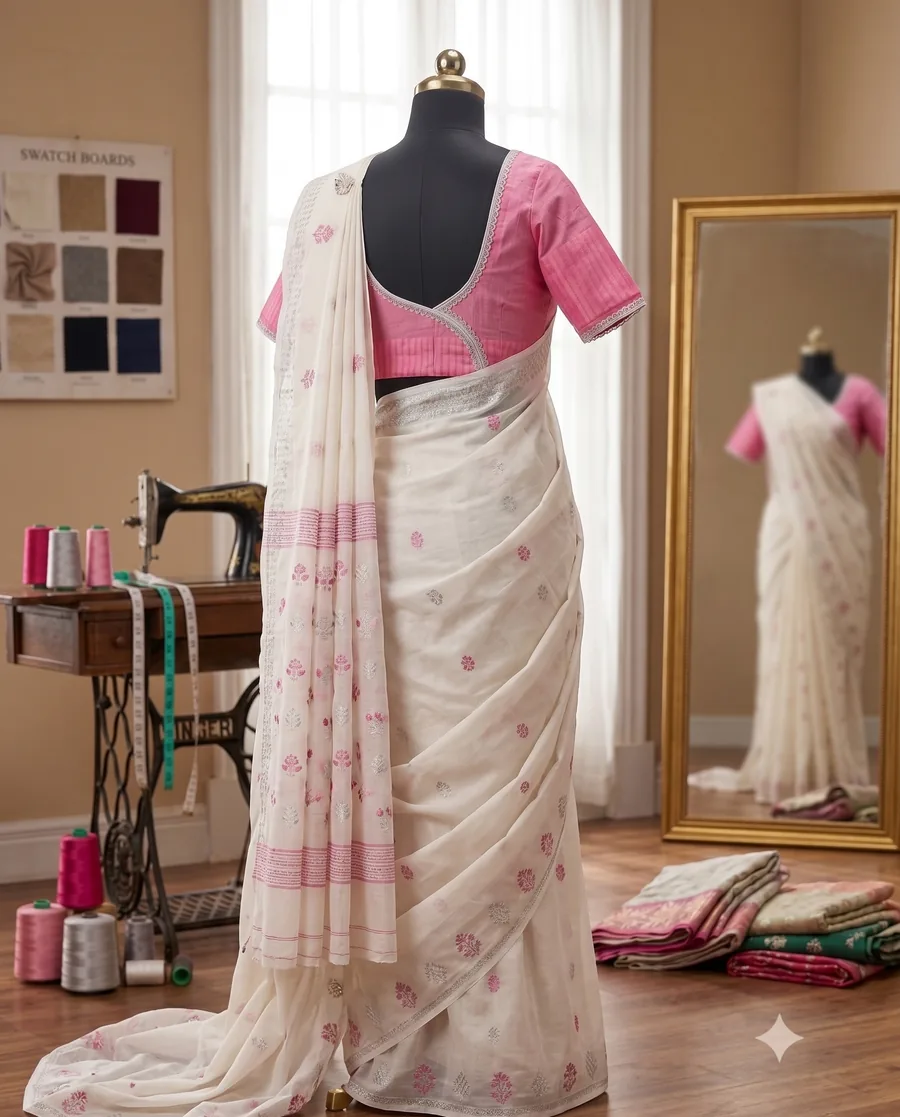 Rani Shashti — Sleeve detail